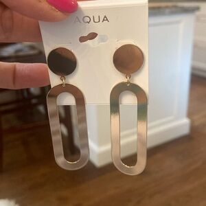 Gold Color Fashionable Earrings